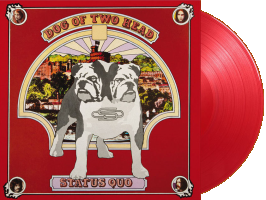 Status Quo - 1971 Dog Of Two Head - Transparent Red vinyl LP  - 170 kr.